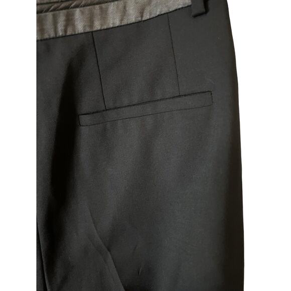 Alexander Wang Dress Leather Trim‎ Womens Pants Size 4, Pleated, Trousers EUC - Picture 4 of 11
